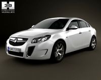 Vauxhall Insignia VXR hatchback 2012 3D Model