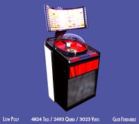 Vintage Retro Rockola Jukebox model 2