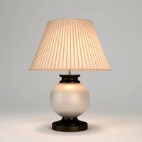 Chelsom Ceramic Art Ivory Crackle Table Lamp
