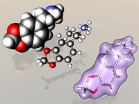 Ecstasy MDMA molecule