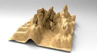Lanscape 3D model