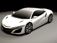 Acura NSX lowpoly
