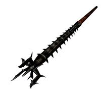 Spiked polearm