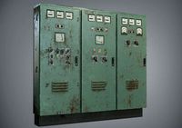 ELECTRIC PANEL - LOW POLY GAME ASSET