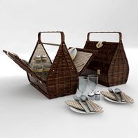 Picnic basket for 2 person