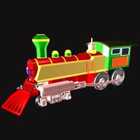 Toy Train Engine 02