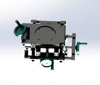 Xyz and angle oof four-axis adjustment platform