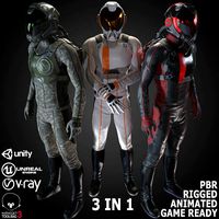 MX01 Sci-Fi Suit Male