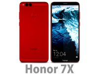 Huawei Honor 7X Red