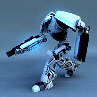 Rigged Robot Model