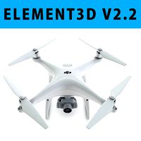 E3D - DJI Phantom 4 PRO 3D