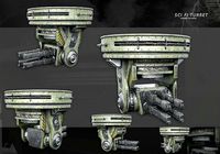 Sci-Fi Turret Gun