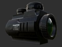 2x Scope low poly