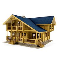 Log house - rounded log