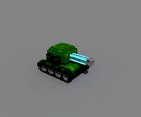 3D voxel laser tank