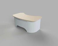 Curved table