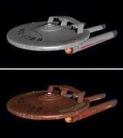 USS Armstrong warship TOS style Star Trek 2009