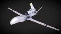 Northrop Grumman RQ-4A Global Hawk 3D Model