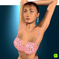 Ada basic female model low poly