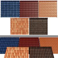 Metal tile and ceramic tile