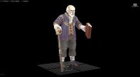Old man  scientist  scholar