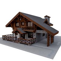 Big European Chalet House