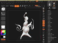 Surrealism no leave tree decor