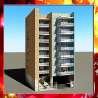 3D Models Building 50 3D Model