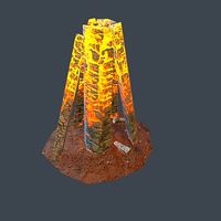 Campfire 3d model