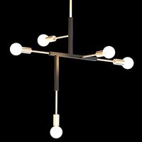 LAMBERT FILS STUDIO CLIFF SUSPENSION LAMP black