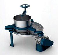 Tea rubbing machine