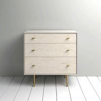 West Elm Modernist Wood Lacquer Dresser Winter Wood