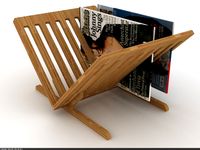 Magazine rack 3D Model