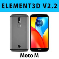 E3D - Motorola Moto M Grey model 3D