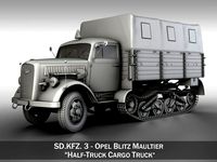 Opel Blitz Maultier - Half-Truck Cargo truck