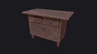 Wooden Drawers - Furniture - Wood Furniture - Two Drawers