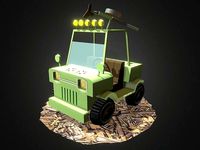 Cartoon Jeep