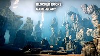 Blocked rocks