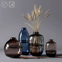 Minimalist Clear Glass Vase