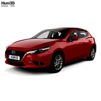 Mazda 3 BM hatchback with HQ interior 2017