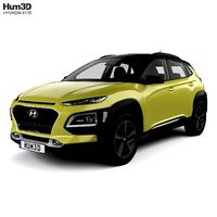 Hyundai Kona with HQ interior 2018