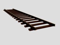 Railroad Track - Broad Gauge - Tileable