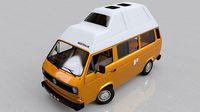VOLKSWAGEN T3 T25 TRANSPORTER CAMPING WESTFALIA JOKER - 1980