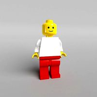 Lego Mini Figure Base 002