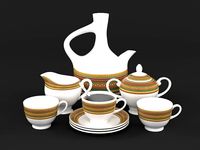 Coffee Cup and Saucer Set
