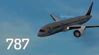 Boeing 787 Dreamliner Low Poly