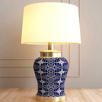 Blue Dogwood Table Lamp