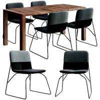 Ditte Dinning Chair Leolux 3d model