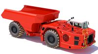 Sandvik underground truck Sandvik TH663 3D model
