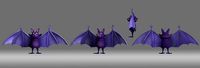 cartoon bat animation role